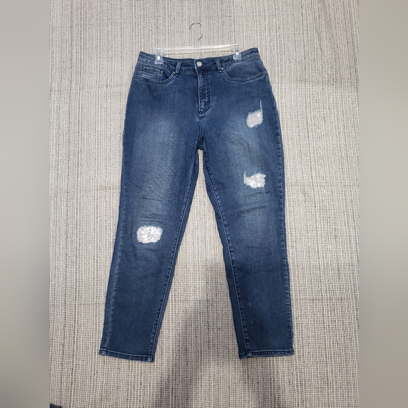 Joseph ripkopf Tinkerbell Sparkle jeans size 14 - Picture 1 of 10
